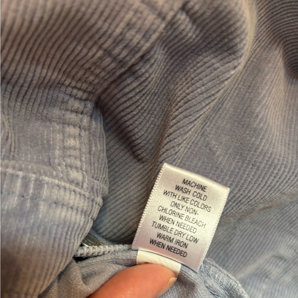 Blue Corduroy Jacket - Sonoma, Size Small - Picture 11 of 12
